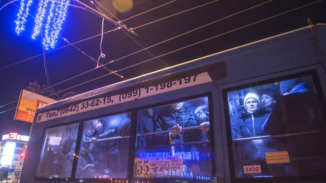 Новогодний Луганск