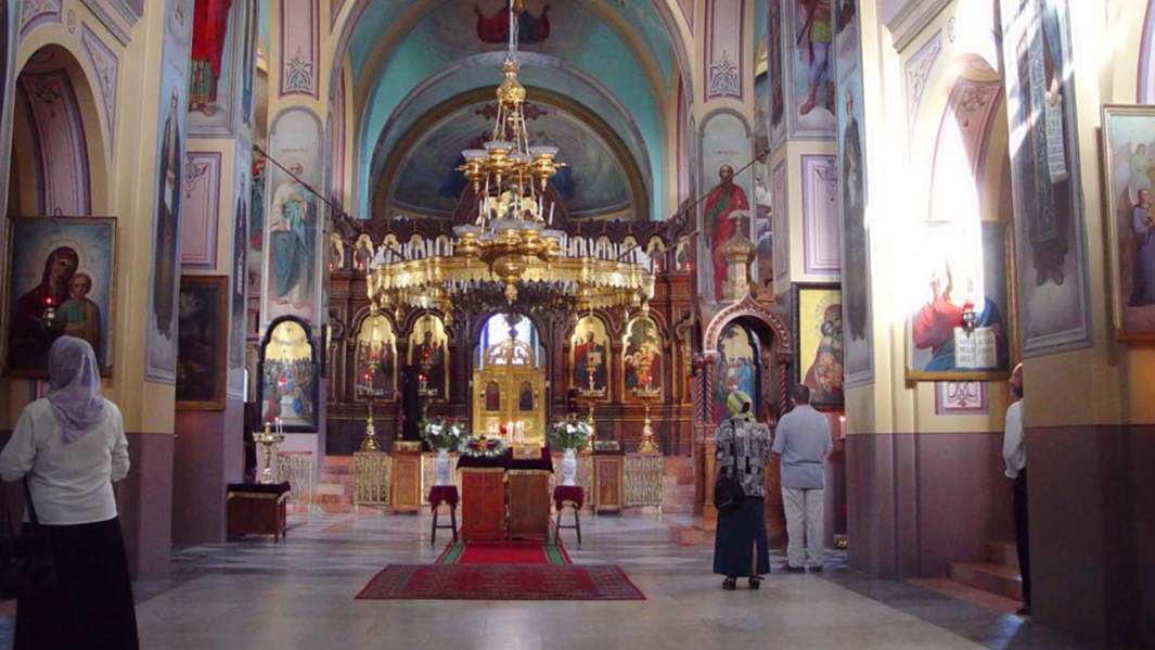 Внутреннее убранство Свято-Троицкого храма