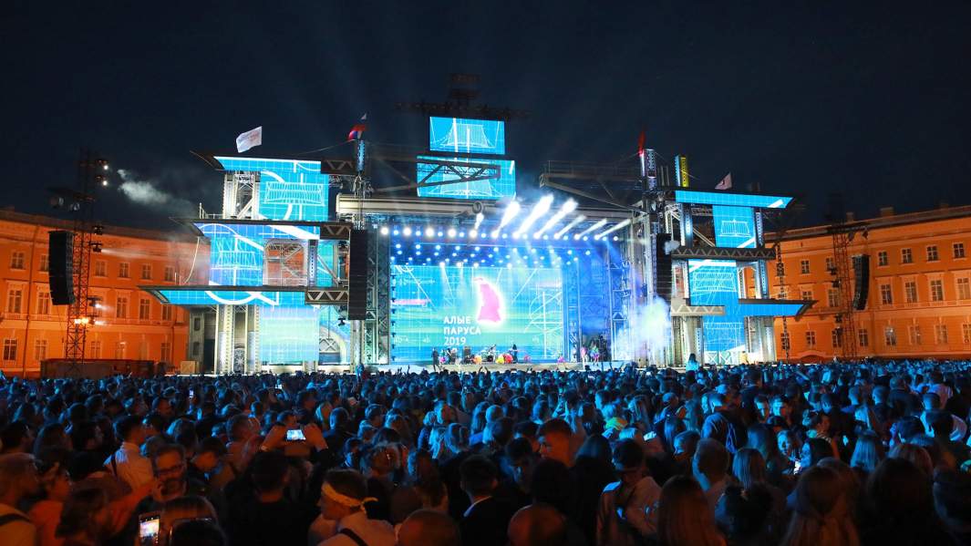 Праздник выпускников «Алые паруса»