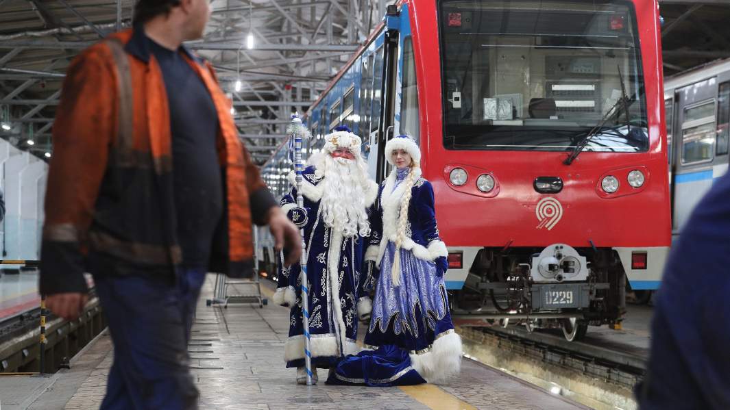 новый год дед мороз