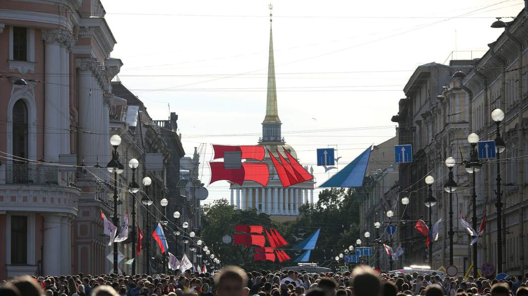 Праздник выпускников «Алые паруса»