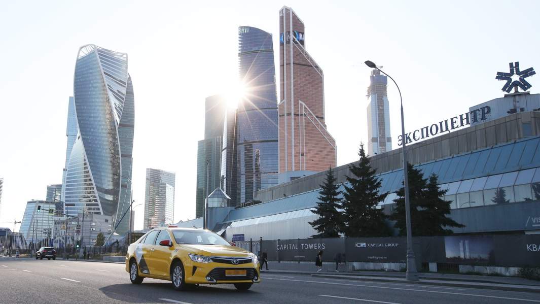 Такси в Москве-сити