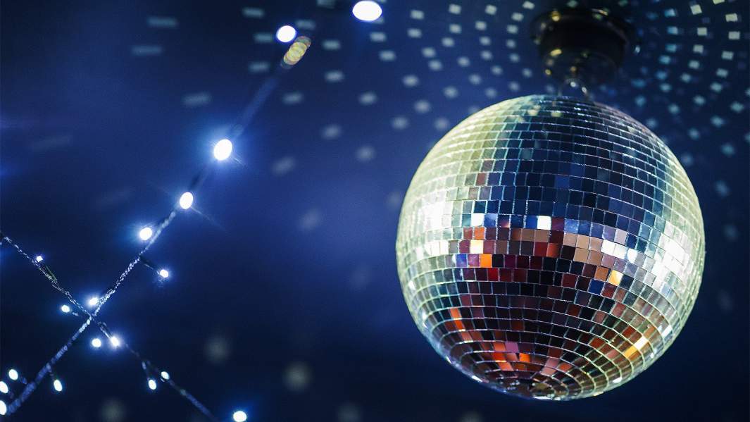 диско шар зеркало свет
