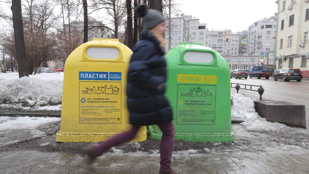 Контейнеры для раздельного сбора мусора