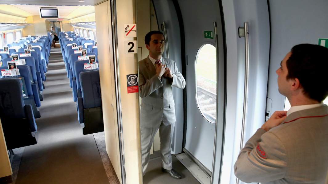 проводник поезда Сапсан