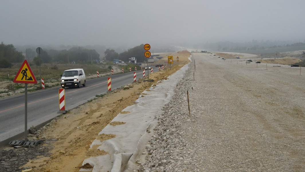 На участке трассы «Таврида»