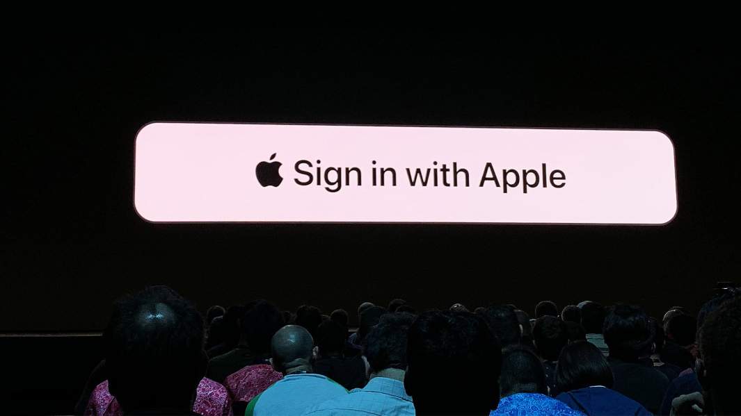 apple sign in iphone ipad