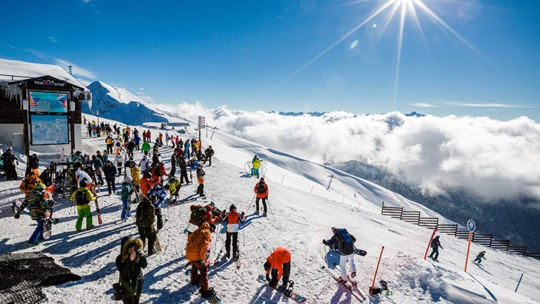 Горнолыжный курорт Роза Хутор