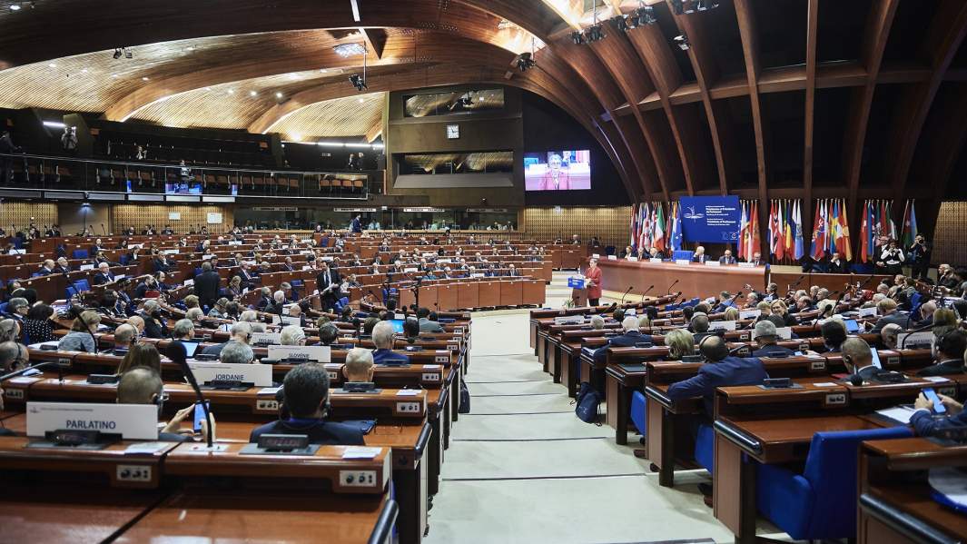 Заседание Парламентской ассаблеи Совета Европы