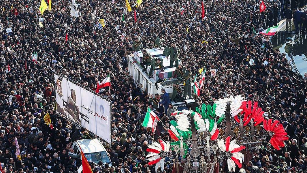 касем сулеймани похороны иран