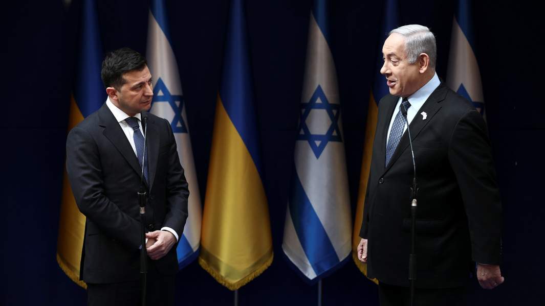 Встреча Владимира Зеленского и Биньямина Нетаньяху в Израиле