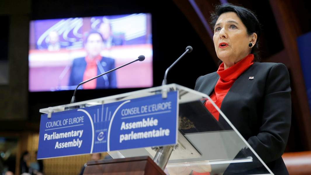 Президент Грузии Саломе Зурабишвили