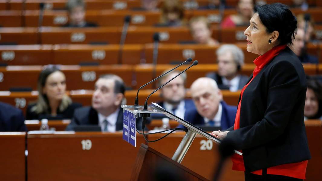 Президент Грузии Саломе Зурабишвили