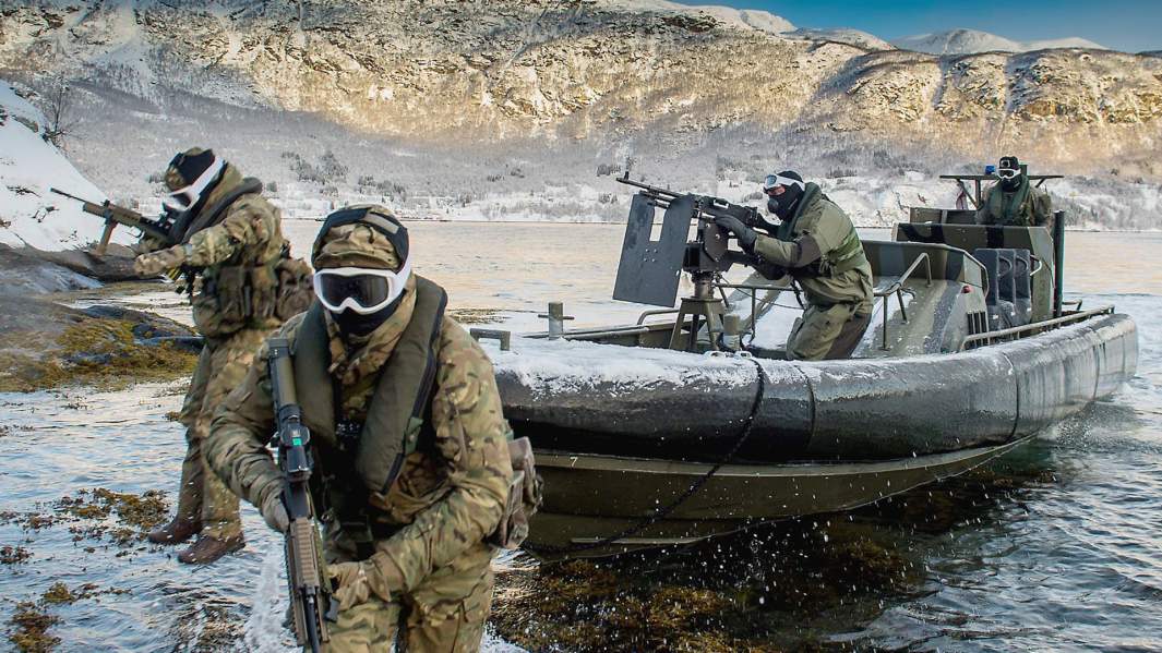 Солдаты норвежской армии