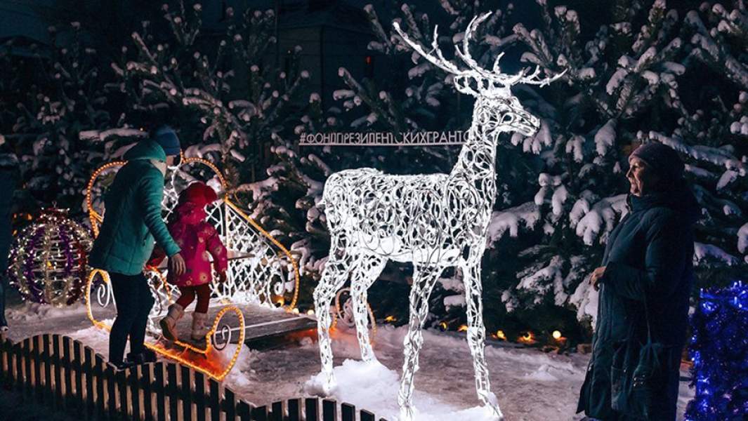 Праздничная ярмарка, организованная в рамках проекта «Резная сказка Хвалынска»