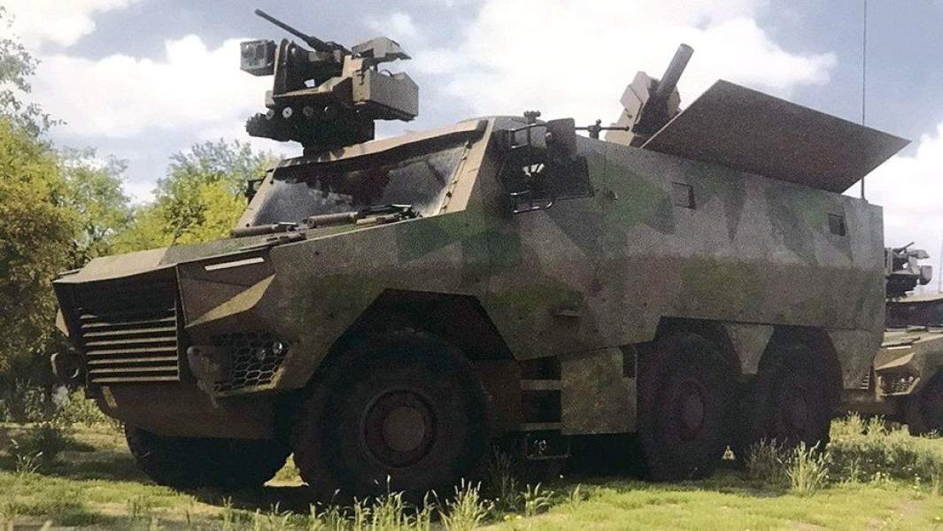 Французская многоцелевая бронемашина «Грифон» с автоматическим гранатометом