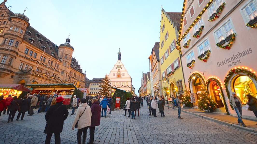 Рыночная площадь Ротенбурга-на-Таубере