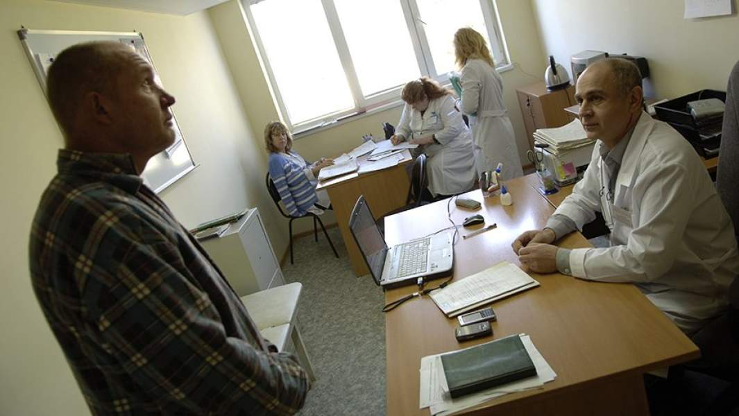 На приеме у главного врача в наркологическом диспансере