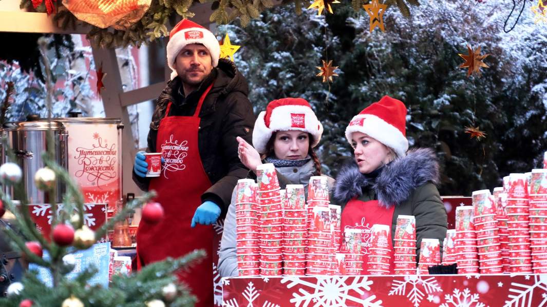 праздник рождество напитки