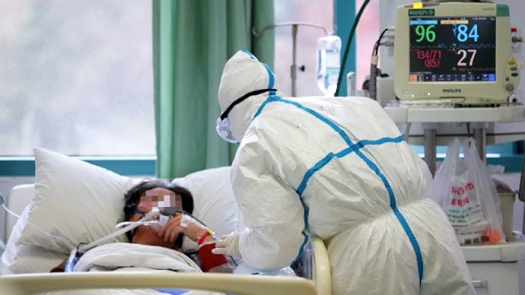 В Центральном госпитале города Ухань