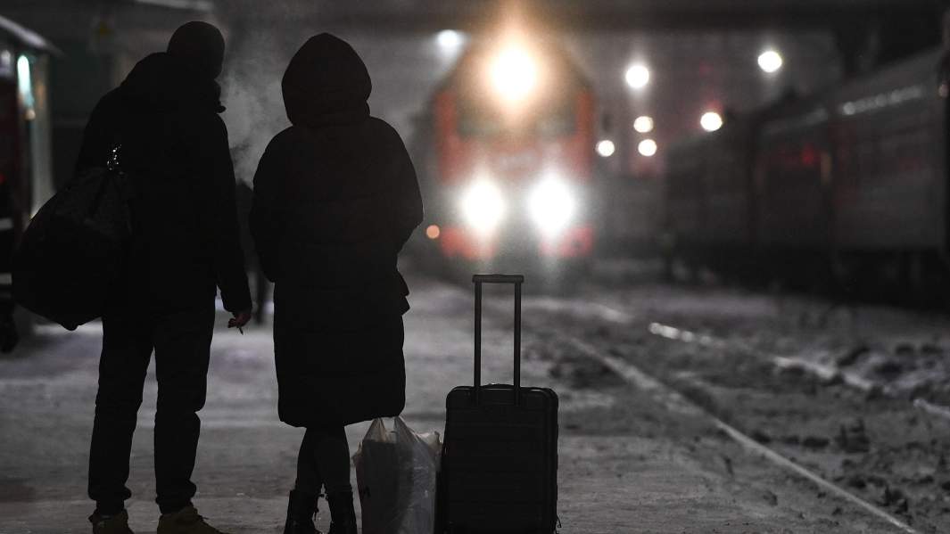 Пассажирский поезд №4 Москва-Пекин