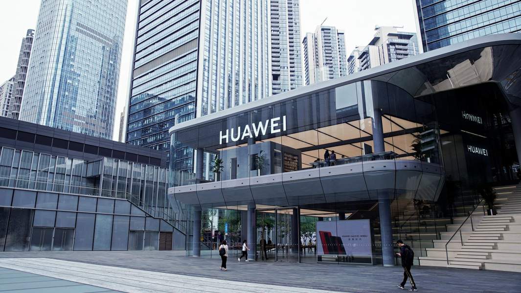 Магазин Хуавей в Китае