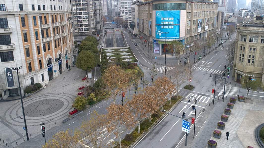 Улицы Уханя