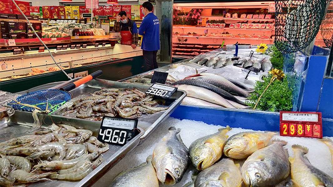 китай коронавирус рынок