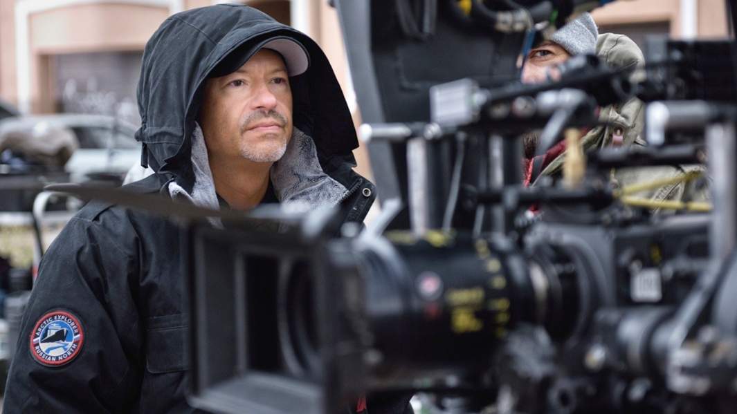 Федор Бондарчук на съемках «Притяжения»