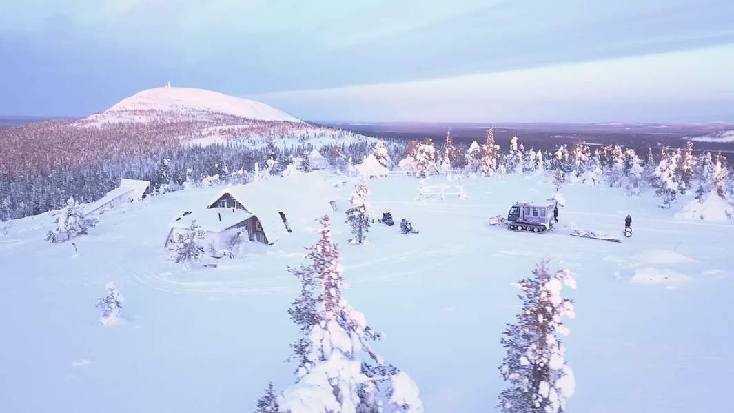 Вид сверху на аметистовый карьер