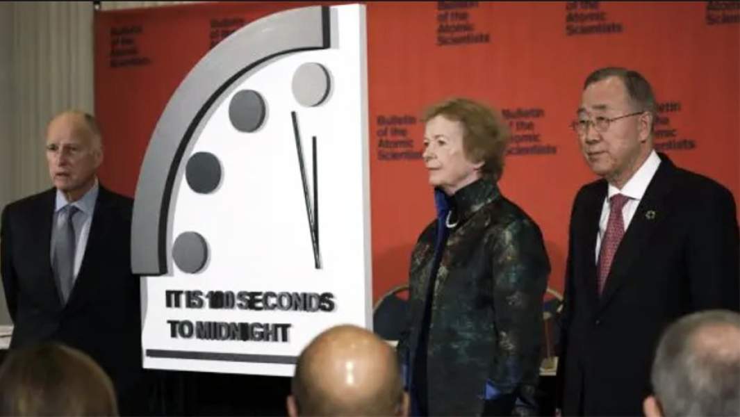 Перевод стрелок на часах судного дня