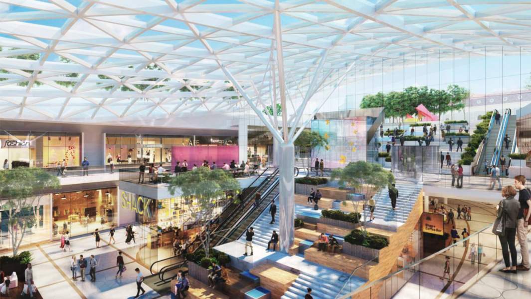 Проектное решение ТРЦ «Павелецкая Плаза»