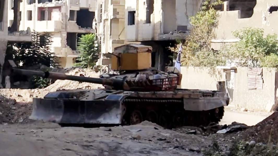 Сирийский танк  Т72