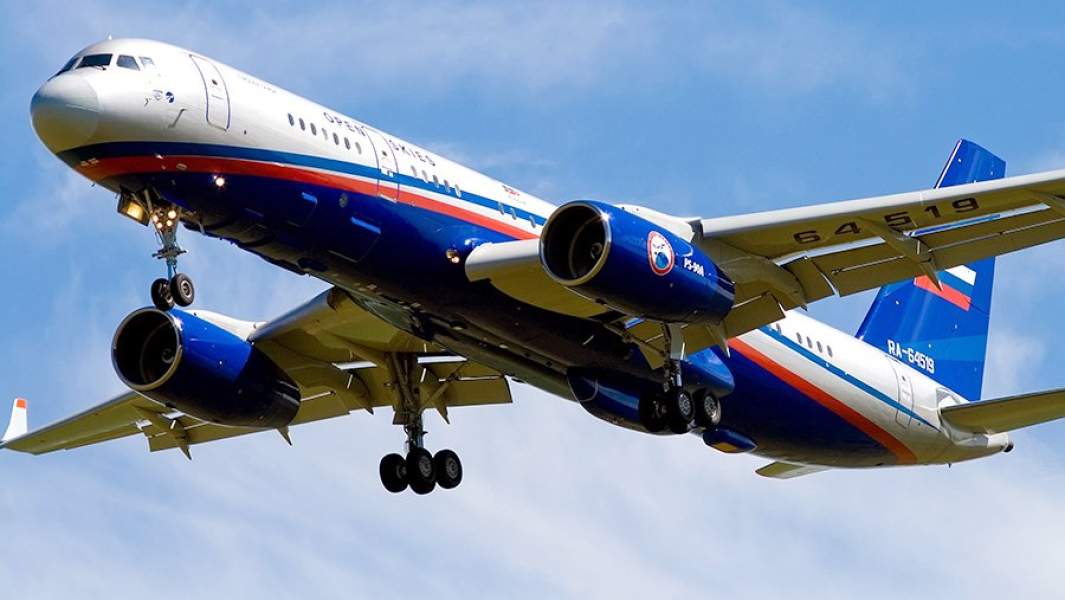 Ту-214ОН (Открытое небо), созданный для облета стран-участниц подписавших договор по открытому небу