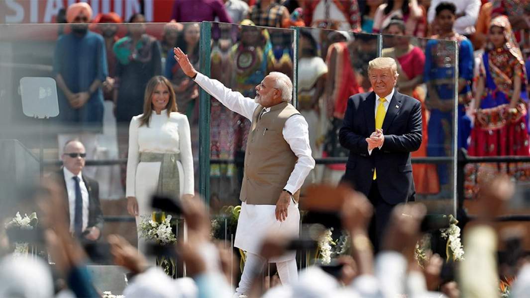 Трамп и Моди