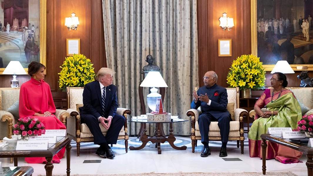 Трамп и Ковинд