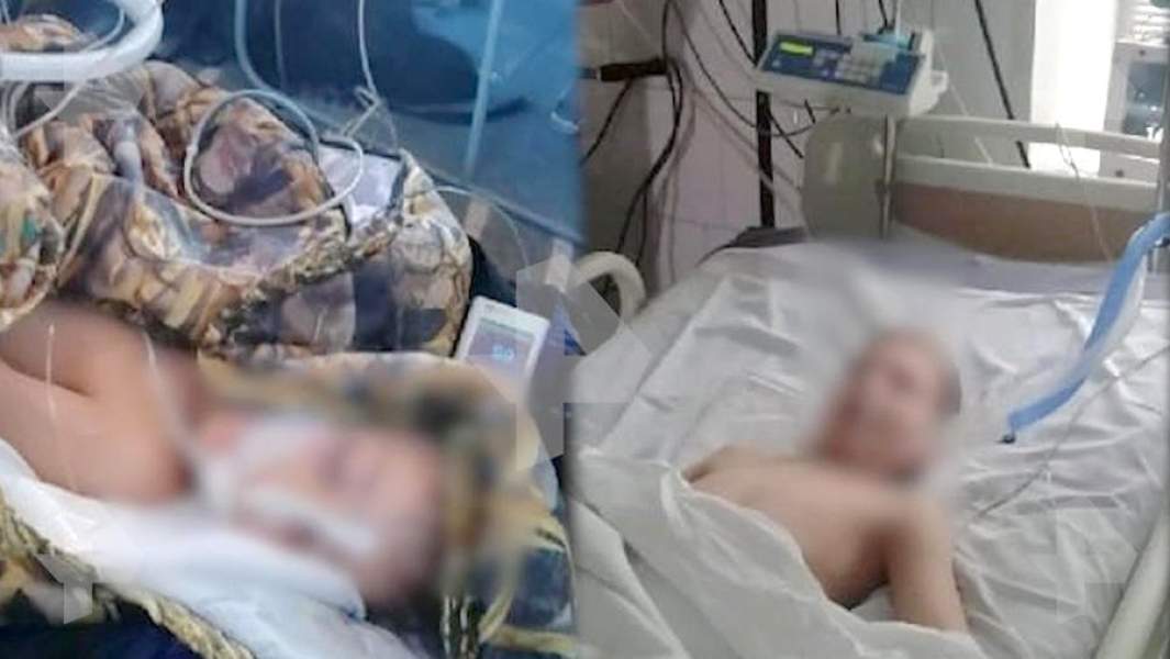 Егор в палате реанимации