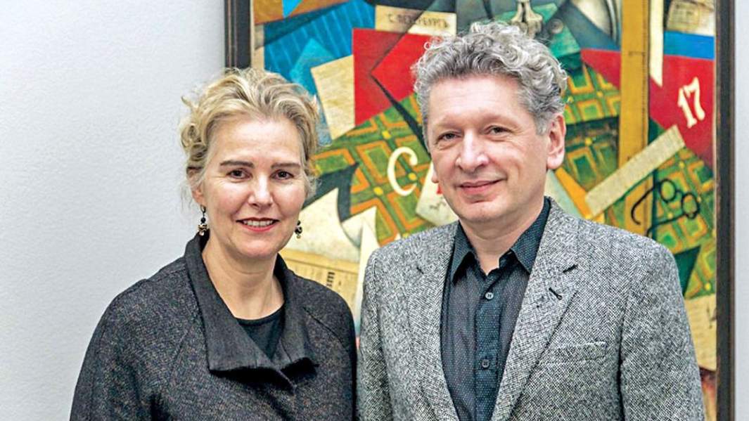 Кэтрин де Зегер и Игорь Топоровский