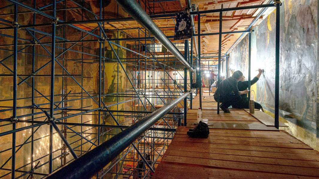 успенский сабор московского кремля реставрация