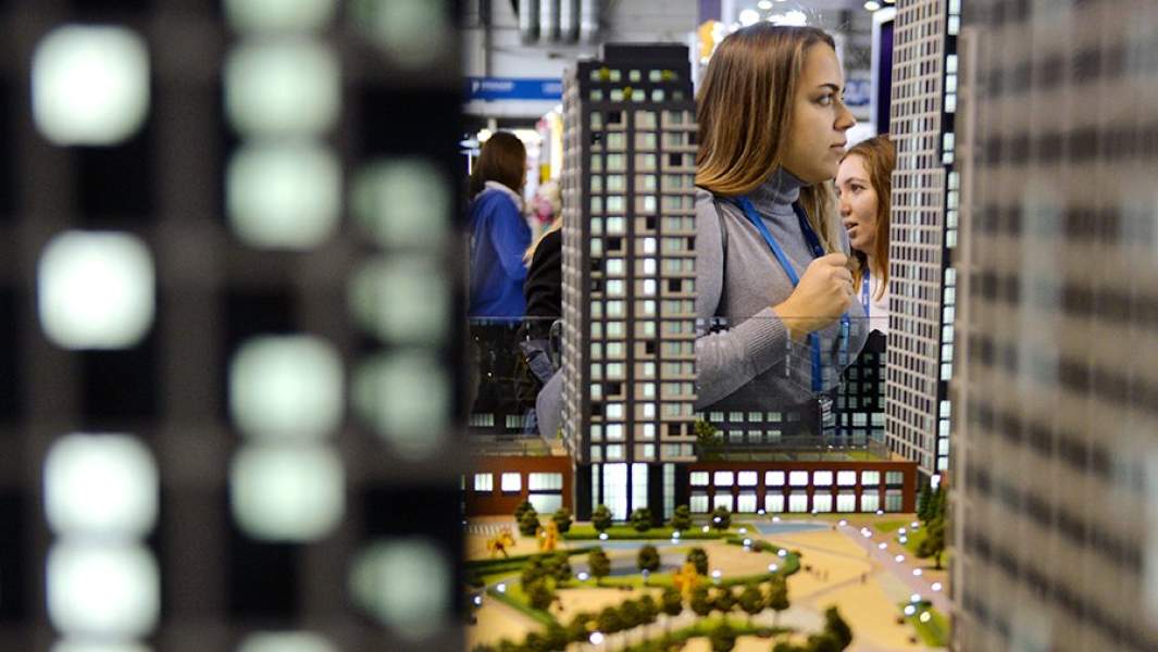 Макет жилого комплекса