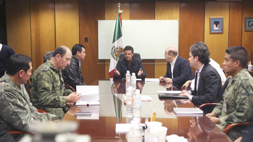 Энрике Пенья Ньето и Эмилио Лосойя