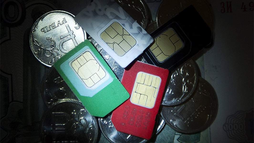 сим-карта сотовая связь