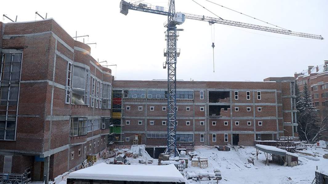 Строительство корпуса начальной школы для лицея № 130 имени академика М. А. Лаврентьева в Новосибирске