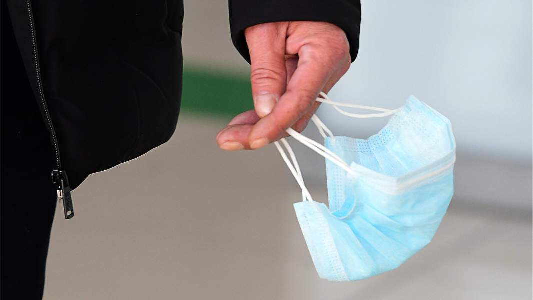 коронавирус китай маска