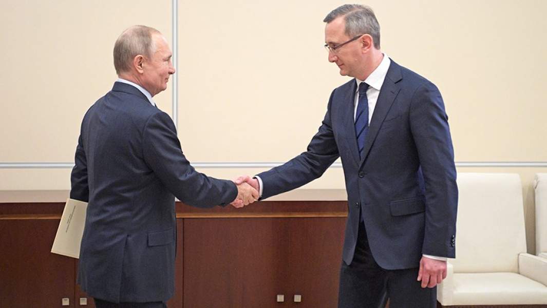 Владимир Путин и Владислав Шапша