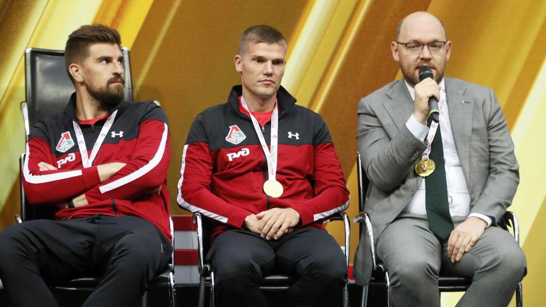 Антон Коченков, Игорь Денисов и Илья Геркус 