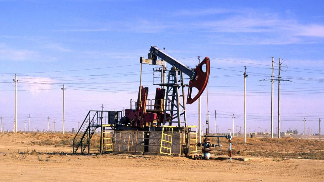 Нефтяное месторождение у города Кызылорда