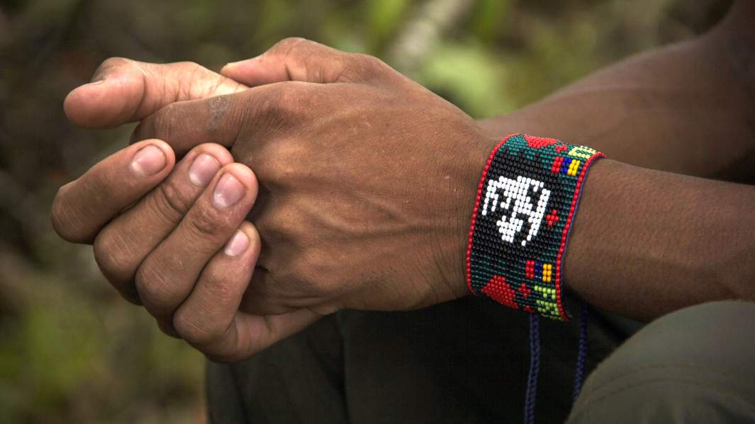 Браслет из бисера с Че Геварой