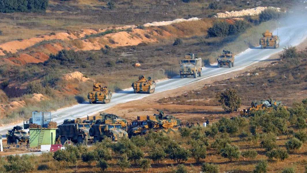 Сирийская военная техника в Идлибе. Октябрь 2017 года 