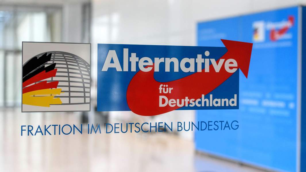вывеска партия альтернатива для германии